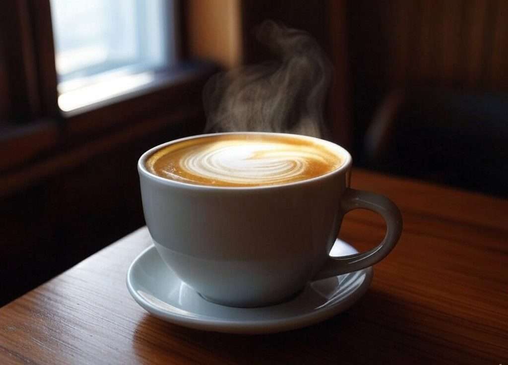 Café Caféiné sur une Table